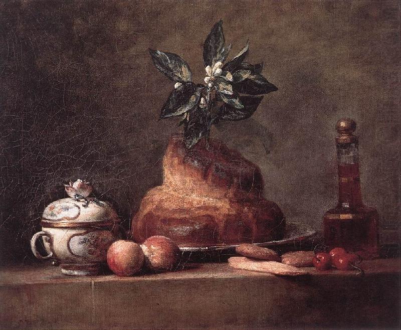 jean-Baptiste-Simeon Chardin La Brioche china oil painting image